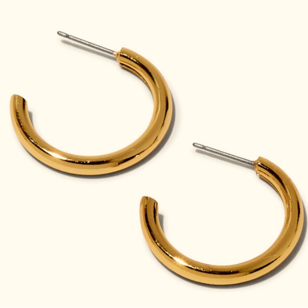One Pair of Gold Hoops